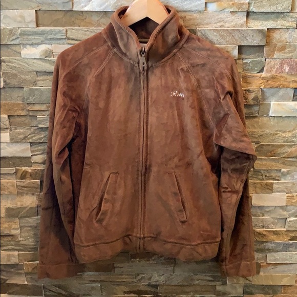 Roots Tops - Roots Velvet Zip-Up